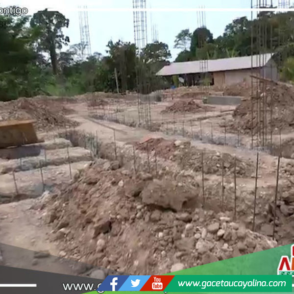 Palmicultora Ocho Sur inició construcción de Posta Médica en C.N. Santa Clara de Uchunya