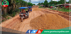 MPCP avanza en mejoramiento de Av. Dos de Mayo y aledaños en el distrito de Yarinacocha