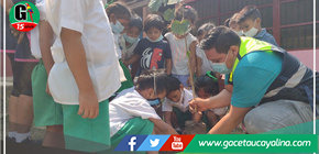 Niños de la I.E.438 Amadeus aprenden a sembrar en Yarinacocha