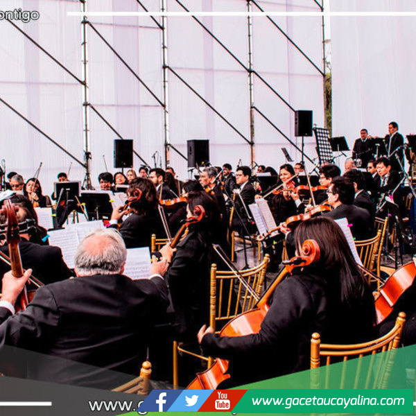 Orquesta Sinfónica Nacional del Perú tocara el 17 de setiembre en Ucayali