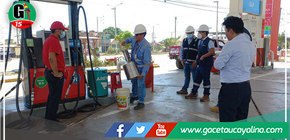 Defensa Civil, Fiscalía y Osinergmin realizan operativo inopinado en Yarinacocha