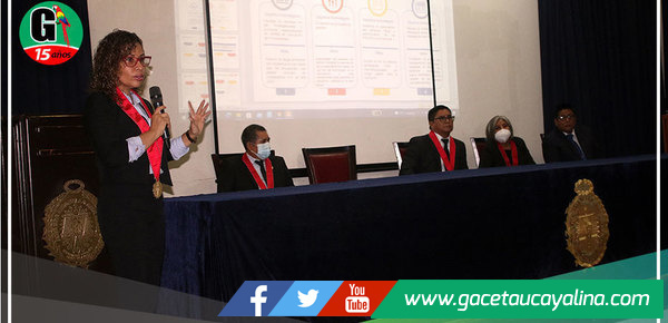 Coordinadora Nacional de las Fiscalías anticorrupción arriba a Pucallpa 