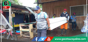 Vecino de A.H. Pedro Portillo recibe ataúd para su madre fallecida 