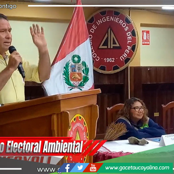 En Pucallpa organizan “Diálogo Electoral Ambiental de Ucayali