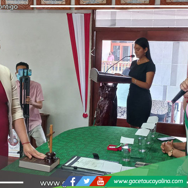 Se realizó juramentación de nuevas regidoras suplentes en municipalidad de Yarinacocha