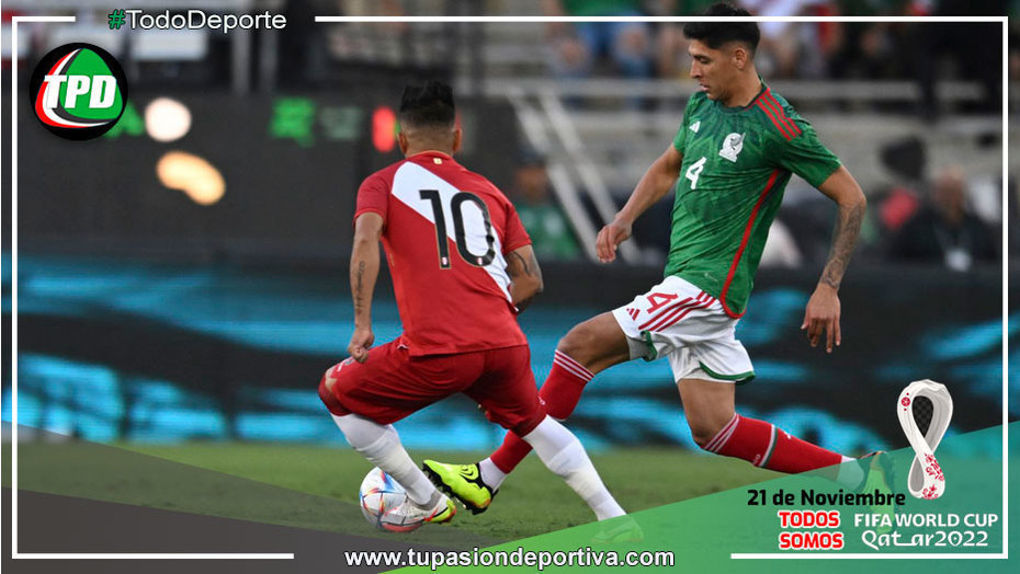 Perú cayó 1-0 ante México a poco del final en el estreno de Juan Reynoso en la blanquirroja