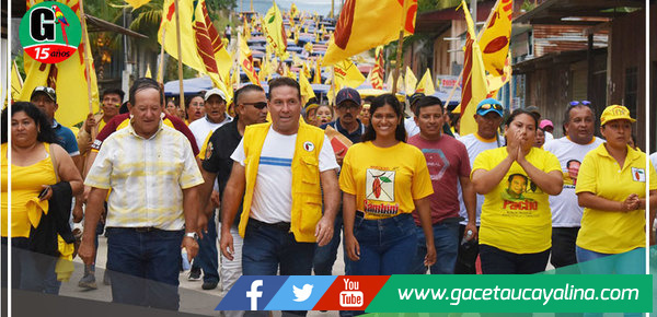 Manuel Gambini cerró Campaña Electoral en Atalaya