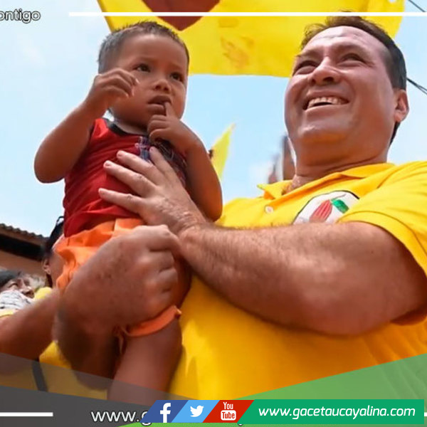 Manuel Gambini y su promesa de continuar con el cambio en la región de Ucayali