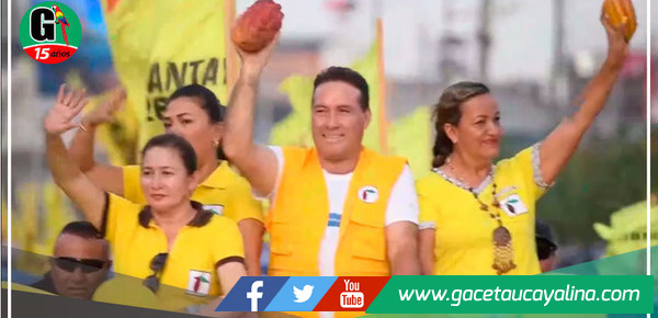 Así fue la Caravana y Cierre de Campaña Electoral del partido “Cambio Ucayalino”