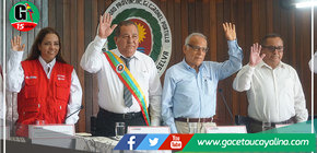 Alcalde Segundo Pérez a Aníbal Torres: “Está por concluir el proyecto de agua y desagüe sector 12- Manantay”