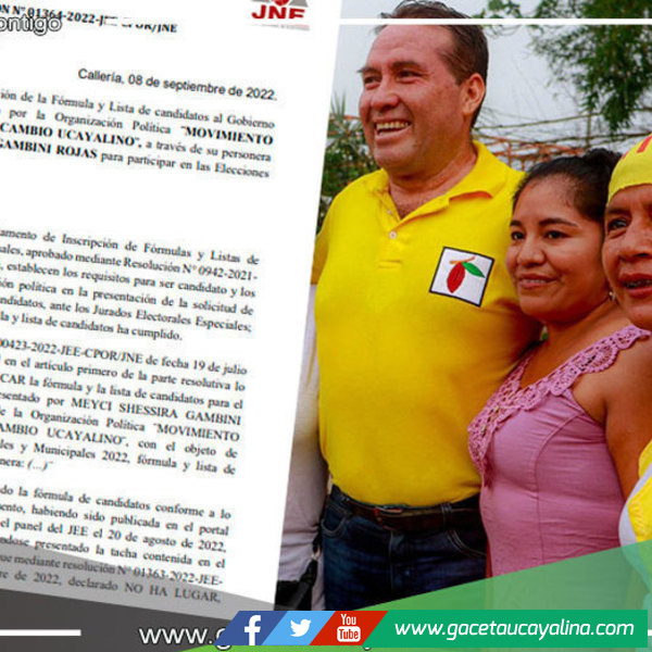 Declaran no ha lugar tacha contra candidato Manuel Gambini