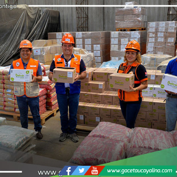 Más de 100 toneladas de ayuda en alimentos y servicios para Neshuya y Curimaná  