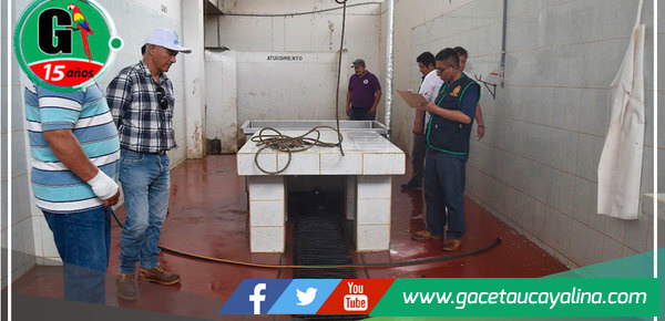 Municipalidad provincial de Atalaya realiza inspección a los ambientes del Camal Municipal 