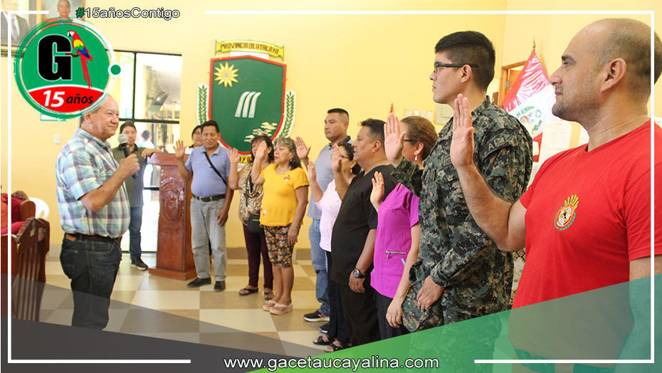Conforman y juramentan a integrantes del Comité de Salud Local en Atalaya