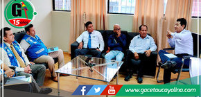 Alcalde de Manantay y Director Regional de Trabajo se reúnen para realizar actividad en el distrito de Manantay