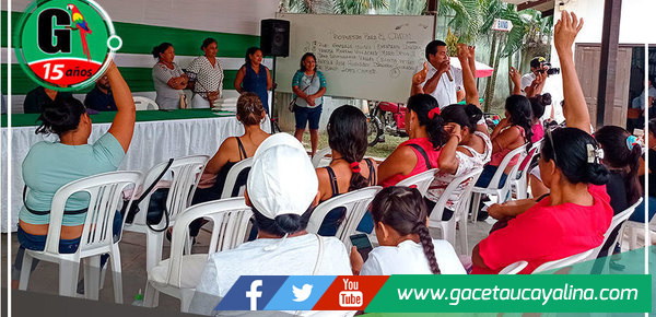 Municipalidad de Manantay llevó a cabo la elección del Comité Administrativo del PVL