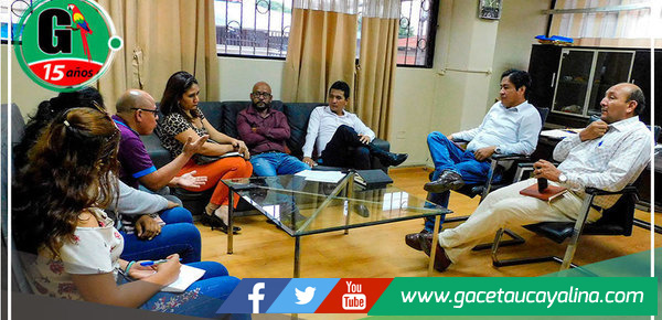 Alcalde de Manantay se reunió con director de la Red de Salud de Coronel Portillo 