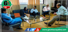 Alcalde de Manantay se reunió con directora de la UGEL de Coronel Portillo 