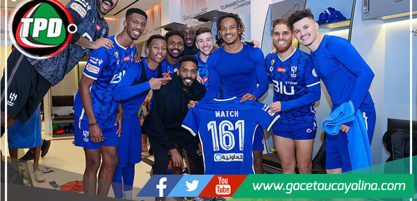 Carrillo hace historia en el club Al-Hilal de Arabia Saudita