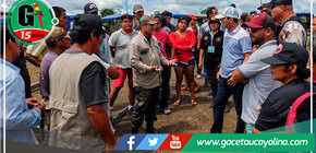 Alcalde de  Manantay se reunió con moradores del A.H. Corazón de Soledad