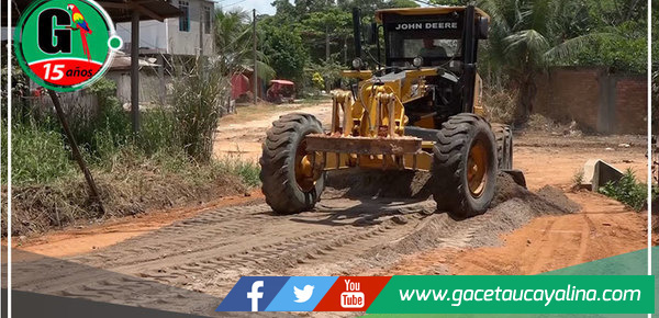 Mejoraran transitabilidad en asentamientos humanos del cono norte en Pucallpa