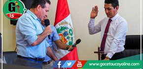 Alcalde de Manantay juramenta como presidente de la plataforma de Defensa Civil