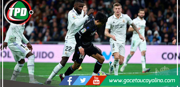 Real Madrid no pudo contra Real Sociedad y se alejó del Barça