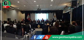 Alcalde de Manantay participó en la ceremonia de la apertura del Año Judicial y el Año fiscal 2023