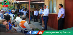 Nuevo gobernador regional de Ucayali se reunió con trabajadores en primer día de labores