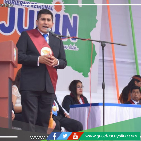 Gobernador regional de Junín anuncia trabajo descentralizado y a favor del agro 