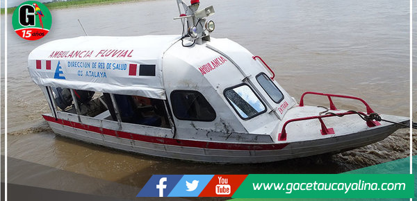 Implementan ambulancias fluviales para emergencias en comunidades indígenas en Atalaya