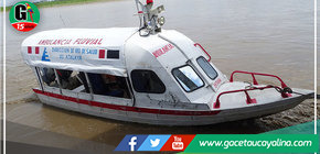 Implementan ambulancias fluviales para emergencias en comunidades indígenas en Atalaya