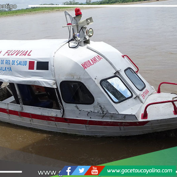 Implementan ambulancias fluviales para emergencias en comunidades indígenas en Atalaya