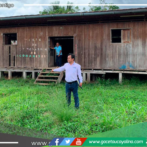 Más del 90% de colegios en el distrito de Yurúa se encuentran en mal estado 