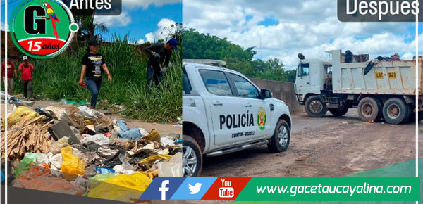 Más de mil toneladas de basura se recolectaron en Barretón