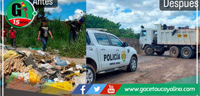 Más de mil toneladas de basura se recolectaron en Barretón