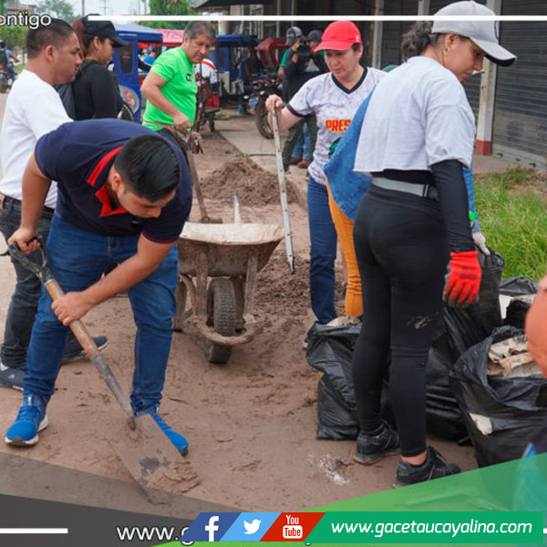 Población pucallpina solicita replicar cruzada por la limpieza con mayor frecuencia  