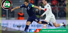 Croacia de Modric perdió 1 a 0 ante Turquía por las clasificatorias Eurocopa
