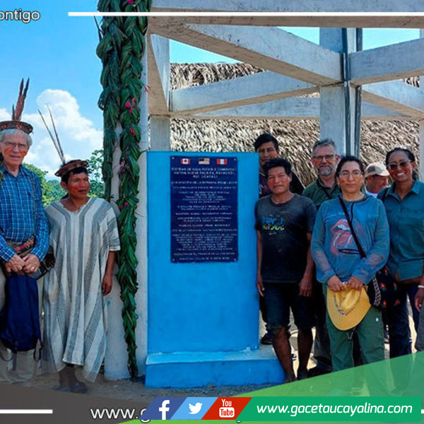 Atalaya: comunidad nativa Galilea accede por primera vez a servicios de agua potable 