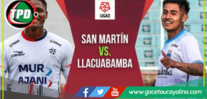 San Martín vs. Llacuabamba por los play-offs de la Liga 2
