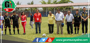 Alcalde de Ucayali inaugura Copa Perú Segunda División "Rommel Segundo Rojas Cárdenas" en Contamana