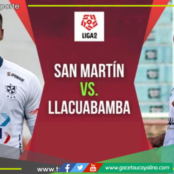 San Martín vs. Llacuabamba por los play-offs de la Liga 2