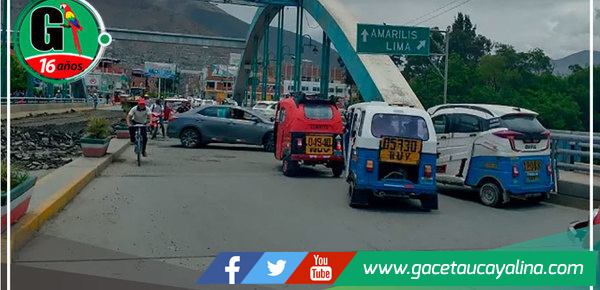 Huánuco: Sábado y domingo no habrá pase por el puente San Sebastián
