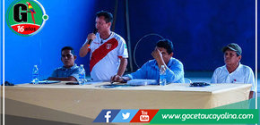 Alcalde de Tahuanía anuncia donación de terreno para la futura Ugel