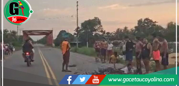 Carretera Fernando Belaúnde Terry: Dos personas fueron heridas de gravedad