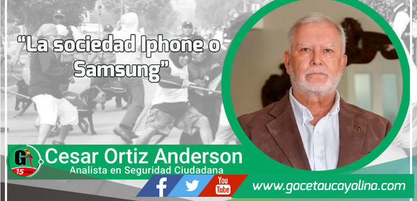 La sociedad Iphone o Samsung