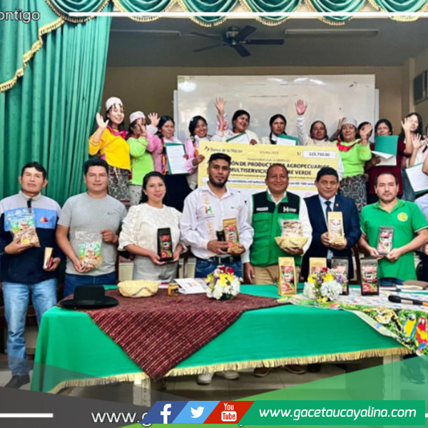 Huánuco: Gobierno Regional da reconocimiento a emprendedoras rurales