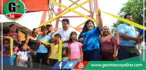 Gobierno Regional de Ucayali entrega tanque elevado de agua para abastecer a comunidad en Callería