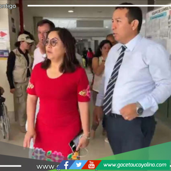 Congresista Kelly Portalatino Ávalos toma acción directa contra la crisis de salud en San Martín