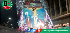 Iquitos: devotos acompañaron primera salida del Señor de los Milagros 